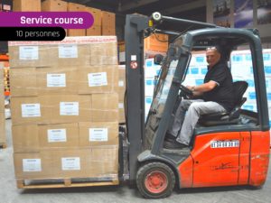 service course defi groupe transporteur logisticien supply chain roissy cdg