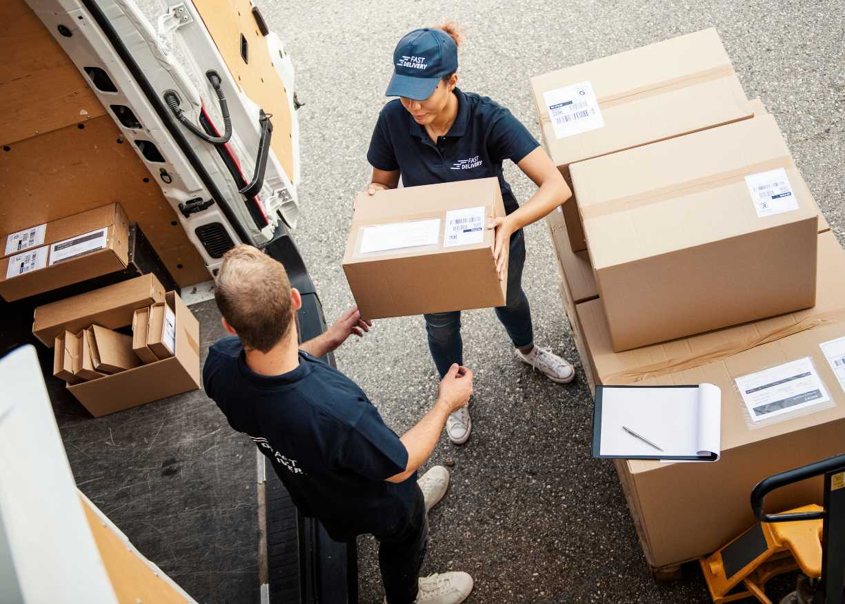 Transport site e-commerce