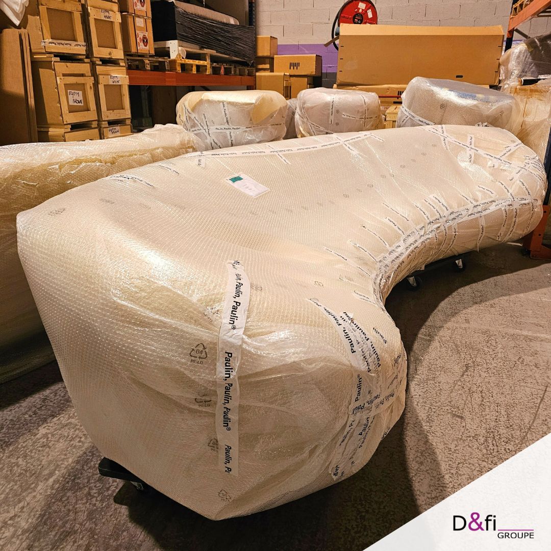 transporteur livraison stockage mobilier meuble luxe professionnel defi groupe paris france international